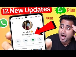 12 Amazing WhatsApp New Features 🔥 | Private Number | WhatsApp New Update 2026