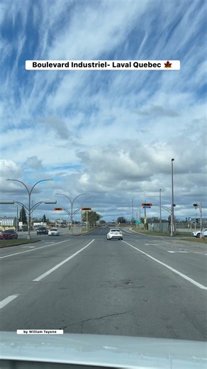 Boulevard Industriel-Laval Quebec 😘🍁 #quebec #laval #montreal #weekendvibes #travelblogger #fallvibes #fblifestyle #exploration 🙏Pls Follow and Drive 🙏 | William Tayone