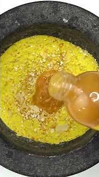ASMR 24K Gold Face Mask #shorts