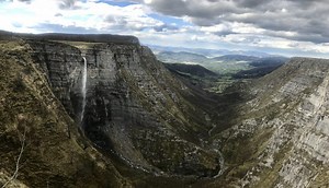 Amazing Waterfalls sources of Nervión River - The Land Of The Basques