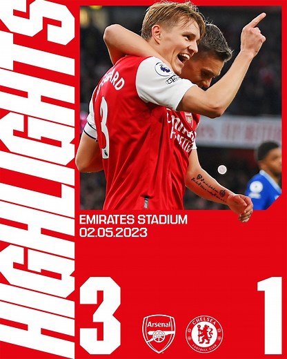 6.4M views · 303K reactions | Three goals ✅ Three points ✅ Relive another London derby win  | Arsenal | Facebook