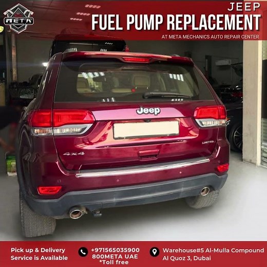🚙 Jeep Fuel Pump Replacement Done Right at Meta Mechanics! 🔧🔋