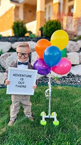 Adventure is out there… And we’re headed for it. ❤️ #downsyndrome #downsyndromelove #upsyndrome #mrfredrickson #up #upmovie #updisney #disney #disneyparks #pixar #pixaroutfits #carlfredricksen #disneyherewecome #disneyland #disneylandpark | ourhuddybuddy