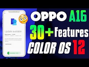 OPPO A16 ColorOS 12 New Update Features | OPPO A16 New Update June Features| OPPO A16 Beta Update