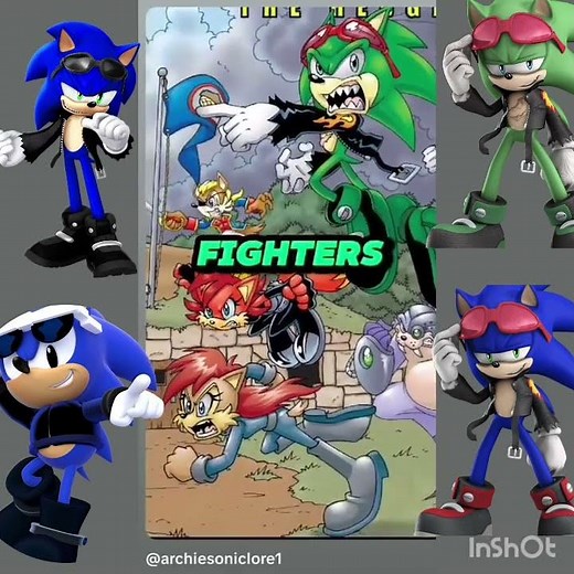 who is Scourge the Hedgehog from the Archie comics