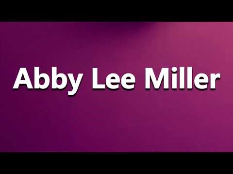 How to Pronounce Abby Lee Miller