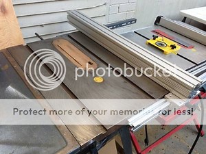 Extrusion fence on Craftsman 113