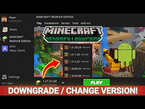 Cara Mengganti Versi Minecraft Android dengan Mudah | Bedrock Launcher