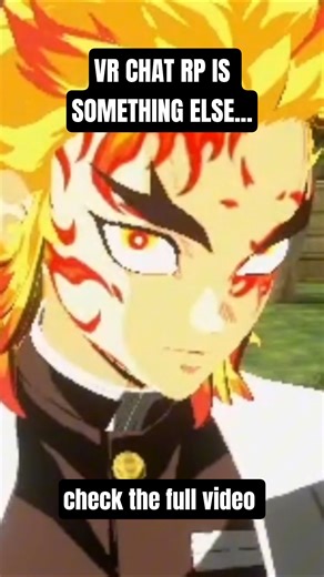 Demon Slayer RP in VR CHAT is something else! 💀 || #vrchat #roleplay #funny #demonslayer #rengoku
