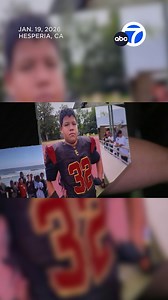 Hundreds gathered in Hesperia last night for an emotional candlelight vigil honoring a talented young football player who was killed in a shooting that shocked those who knew and loved him. | ABC7