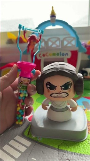 Rockin swing monkey with star wars #shortsviral #fun