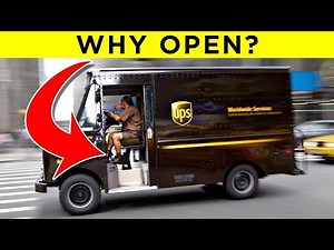 The Real Reason UPS Trucks Always Have Their Doors Open - Fact Show 1