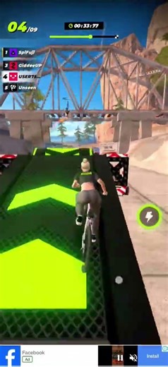 Cycle Race on new path #gaming #gameplay #game #gamer #gamenews