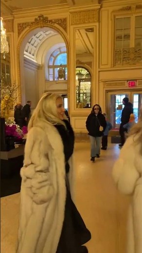 Inside The Plaza Hotel, New York ✨