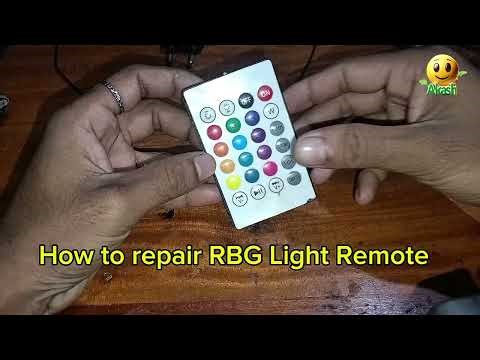 How to Repair RGB Light Remote 📱rgb remote not working #tecnician
