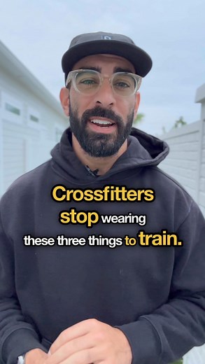 Matt Torres | Professional CrossFit Coach on Instagram: "3 Things CrossFitters Should Stop Wearing to Train 1) Knee sleeves 2)Weightlifting belts 3) CrossFit Trainers  for running There is a time and a place to wear these things but “all the time” is not it. ️ @brute.strength"