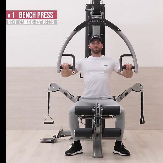 BodyCraft Multistation Elite Maximize Chest Gains with Proper Form and Technique! Quadrat mp4