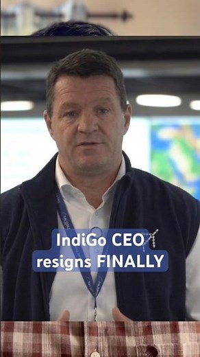 IndiGo CEO resignation: The real story behind the scenes #aviation #ceo #news