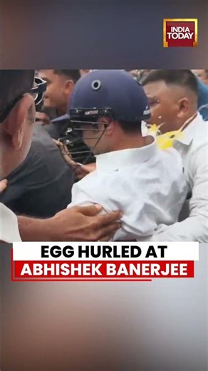 Abhishek Banerjee Attacked During Sonarpur Visit | Abhishek Banerjee's Attack Video | Kolkata | TMC