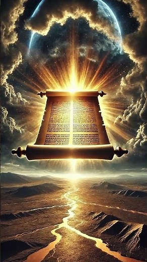 Again I looked up and saw a flying scroll [Zechariah 5:1-4] #bibleverse #vision #from #the #lord