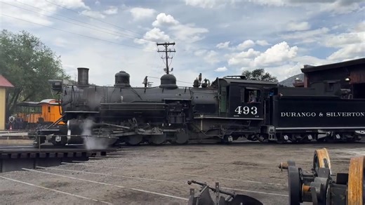 Go beyond the tracks and discover where the magic happens! Our Yard Tour offers a behind-the-scenes look at the roundhouse, rail yard, and 140 years of railroading history. Offered daily through October, don’t miss your chance to experience legacy up close. Video: @club_michael (TikTok) #YardTour #FallTrainSeason #ColoradoFallActivities #ColoradoFall #DurangoCO #DurangoTrain #DSNGRR | Durango & Silverton Narrow Gauge Railroad