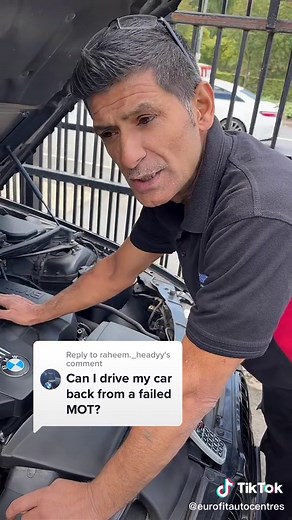 Can you drive your car back from a failed MOT? Legal facts explained