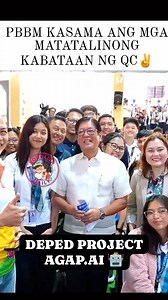 PBBM led the successful launch of the Department of Education’s DepEd Project AGAP.AI (Accelerating Governance and Adaptive Pedagogy through Artificial Intelligence) during a program held at Quezon City Science High School in Quezon City. | Bongliza Daily
