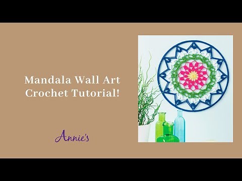 Mandala Wall Art | an Annie's Crochet Tutorial