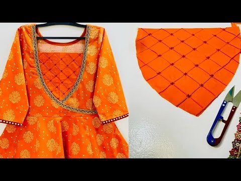 New Popular & Easy Neck Design With Lace | pakistani trending neck design | Galy ka design 2025