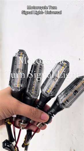Universal Motorcycle Turn Signal Light for Safety
