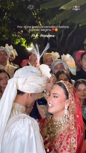 Couple last Conversation before Wedding | Couple Goals | Romantic Couple | Friends Forever | Lehenga