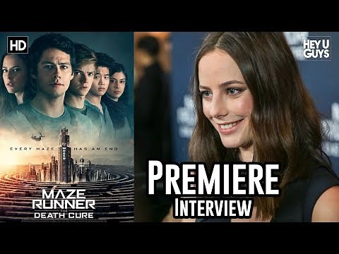 Kaya Scodelario - Maze Runner: The Death Cure Premiere Interview