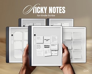 Digital Sticky Notes for Kindle Scribe Reusable Note-taking Work Planning General Templates for Students Professionals Writers Creatives - Etsy