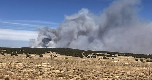 24 Fire along Highway 115 caused by vehicle malfunction, now 30% contained