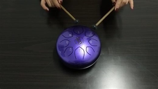 Watch Steel Tongue Drum 8 Notes C Key 6 inches on Amazon Live