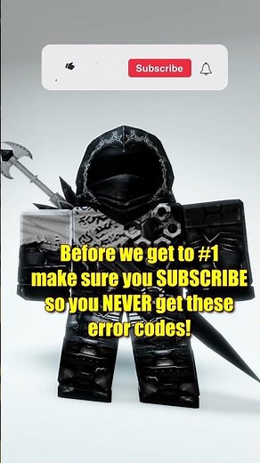 TOP 3 SCARIEST ROBLOX ERROR CODES!