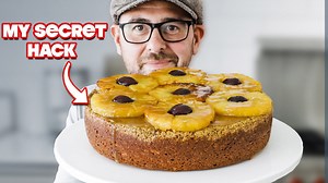 Next-Level Pineapple Upside-Down Cake! No More Soggy Cake