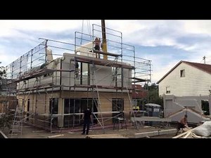 Hausbau in 5 Minuten - ein Baufritz-Haus im Zeitraffer