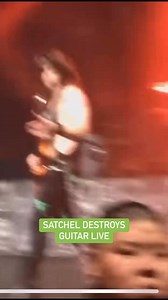 741K views · 3.2K reactions | Can you believe this guy? #Satchel #brokenguitar #steelpanther #80sguitar #hairmetal | The Axe Guitar Channel | Facebook