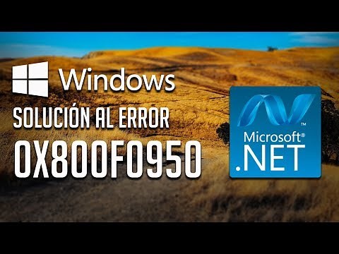 Como Solucionar .NET Framework 3.5 Error 0x800f0950 en Windows 10/8/7