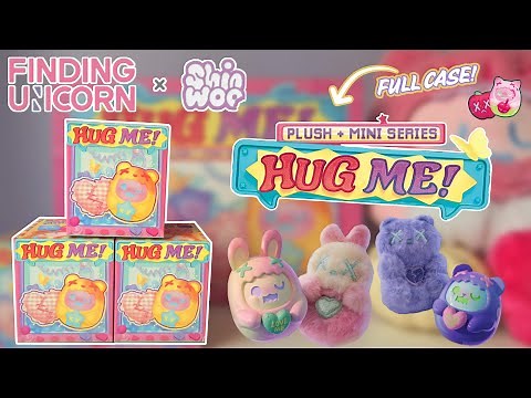 Cutest Ghosts Ever?! 👻 Full Case Unboxing | Shin Woo Baby Ghost Bear Hug Me Mini & Plush blind box💕