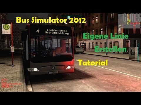 Tutorial Bus Simulator 2012 Eigene Linie Erstellen