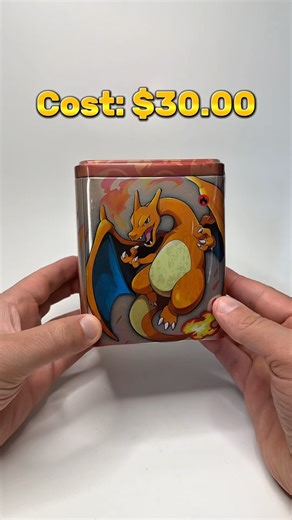 Charizard Pokemon Card Tin Unboxing