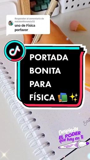 Respuesta a @maialenflorencia32 Portada Bonita para la materia de Física 📚✨