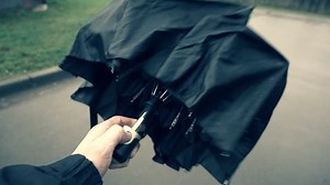 Opening Closing Black Automatic Umbrella When Stock Footage Video (100% Royalty-free) 17965429 | Shutterstock
