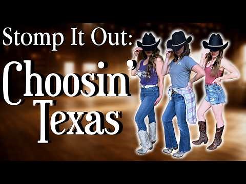 Choosin' Texas Line Dance to Music