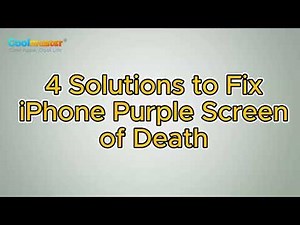 How to Fix iPhone Purple Screen of Death? 4 Easy Solutions