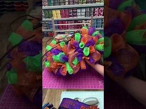 Step 7 - Adding a Round 11.75" Sign to your wreath!