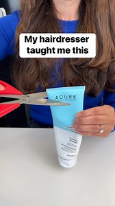 I use the lid to help squeeze out more from my beauty products #hairdresser #hair #beautyproducts #budgetfriendly | Liz & Jeff