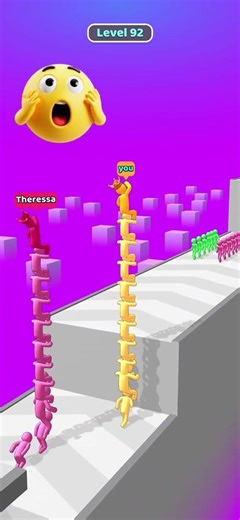 Stickman Stack Run🥤Gameplay Android, IOS 🎮